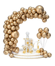 copy of Girlanda jednokolorowa szampańskie złoto (86 szt.)